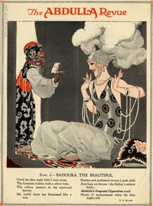 Abdulla Zigaretten, 1920er Jahre von Rene Vincent