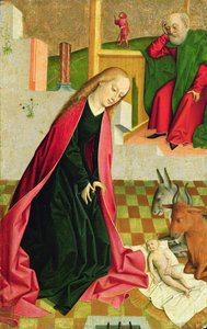 Geburt Christi (Öl auf Holztafel)