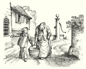 Hans Christian Andersen: Der kleine Tuk von Rex (after) Whistler