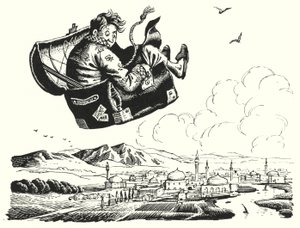 Hans Christian Andersen: Der fliegende Koffer von Rex (after) Whistler