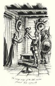 Hans Christian Andersen: Die Tochter des Marschkönigs (Lithografie)