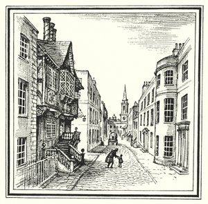 Hans Christian Andersen: Das alte Haus von Rex (after) Whistler