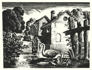 Hans Christian Andersen: Das hässliche Entlein (Lithografie)