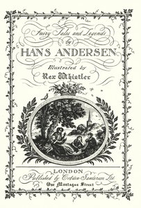 Titelseite für Märchen und Legenden von Hans Andersen von Rex (after) Whistler
