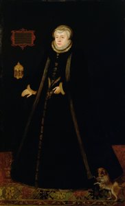 Porträt von Lady Margaret Douglas (1515-78), Gräfin von Lennox, nach Daniel Mytens dem Älteren von Rhoda Sullivan