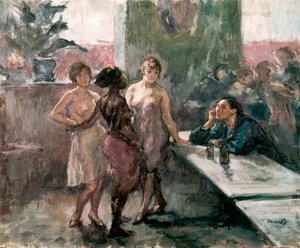 In der Herberge. Gemälde von Ricardo Canals y Llambi (1876-1931) von Ricardo Canals y Llambi