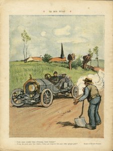 Illustration von Ricardo Flores (1878-1918) in Le Rire von Ricardo Flores