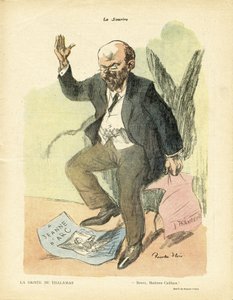 Illustration von Ricardo Flores (1878-1918) in Le Smile, Nr. 17, 23.04.14 - Die Gesundheit von Thalamas - Religion Glaube - Jeanne d