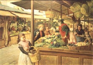 Typischer Markt in Sevilla von Ricardo Lopez Cabrera