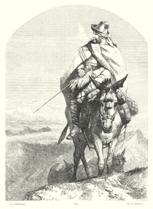 Lord Byrons Childe Harold, Canto I, Strophe 48 (Gravur) von Richard (after) Ansdell