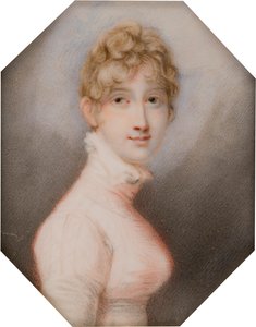 Porträt von Henrietta Anna Maria Charlette Bridgeman Simpson, später Mrs. Charles Pelham, Countess of Yarborough (d. 1813), c.1762-1813