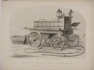Feuerwehrwagen der London Brigade 