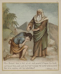 Samuel salbt David