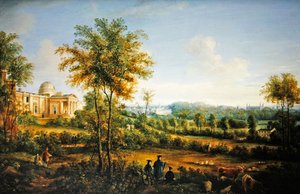 Cambridge vom Observatorium aus von Richard Bankes Harraden