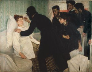 Hypnotische Séance, 1887 von Richard Bergh
