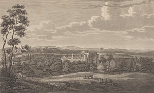 Hever Castle in der Grafschaft Kent, aus Edward Hasted