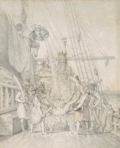 Überquerung des Tropen, 15. Okt. 1826 von Richard Bridgens