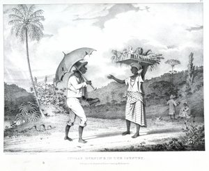 Sonntagmorgen auf dem Land, Illustration aus 