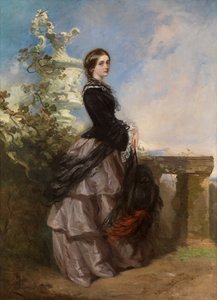 Porträt von Agnes Wilson, später Lady Aubrey-Fletcher
