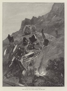 Nada die Lilie, von H. Rider Haggard von Richard Caton Woodville junior