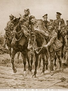 Auf Britanniens Ehrenliste: die Rückkehr vom Angriff von Richard Caton Woodville junior