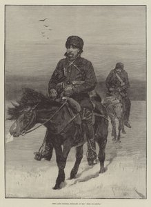 Der verstorbene Colonel Burnaby auf seinem Ritt nach Khiva