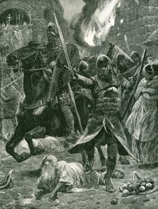Das Ergebnis der Anerkennung von Wilhelm I., Weihnachtstag, 1066 von Richard Caton Woodville junior