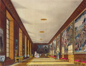Der Ballsaal, Hampton Court, aus 