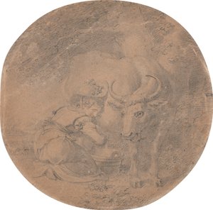 Mrs. Cosway als Milchmädchen von Richard Cosway