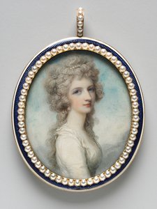 Porträt von Mary Frances Fanny Swinburne, ca. 1786