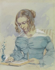 Porträt von Maria Elizabeth Dadd, der Schwester des Künstlers