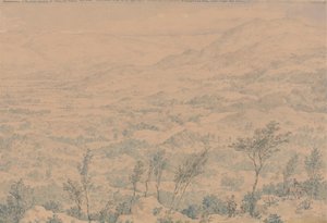 Erinnerung an Berglandschaft in Karien, in der Nähe von Mylasa, Kleinasien von Richard Dadd