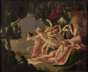 Der Angriff der Spinne von Richard Dadd