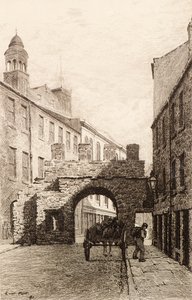 Osttor oder Cowgate-Tor von Richard Davidson Winter