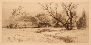 Old Farm Court Road, Dulwich von Richard Davidson Winter
