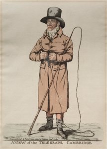 Eine Ansicht des Telegraphen, Cambridge von Richard Dighton