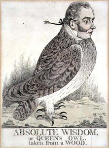 Absolute Weisheit oder Königinnen-Eule aus einem Wald von Richard Dighton