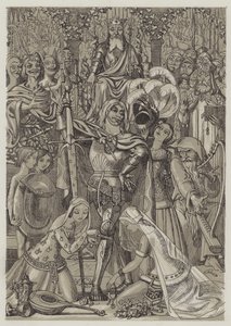 Erster Ritter des Hosenbandordens (Aquatinta) von Richard Doyle