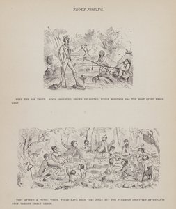 Seite aus The American Tour of Messrs Brown, Jones and Robinson