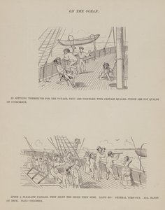 Seite aus The American Tour of Messrs Brown, Jones and Robinson von Richard Doyle