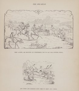 Seite aus The American Tour of Messrs Brown, Jones and Robinson (Gravur) von Richard Doyle