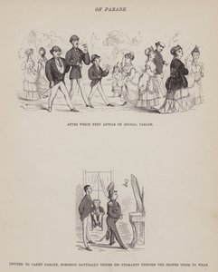 Seite aus The American Tour of Messrs Brown, Jones and Robinson (Gravur)