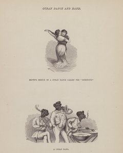 Seite aus Die amerikanische Tour von Messrs Brown, Jones und Robinson (Gravur) von Richard Doyle