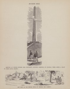 Seite aus Die amerikanische Tour von Messrs Brown, Jones und Robinson (Gravur) von Richard Doyle