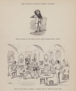 Seite aus Die amerikanische Tour von Herrn Brown, Jones und Robinson von Richard Doyle