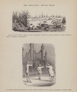 Seite aus Die amerikanische Tour von Messrs Brown, Jones und Robinson