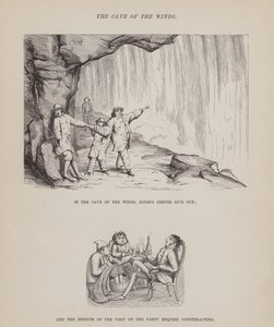 Seite aus Die amerikanische Tour von Herrn Brown, Jones und Robinson (Gravur) von Richard Doyle