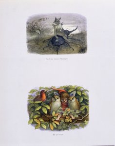 Der Bote der Feenkönigin, und Elf und Eulen, Illustrationen aus 
