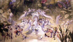 Die Toilette der Titania, ca. 1870