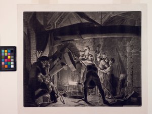 Eine Eisenhütte